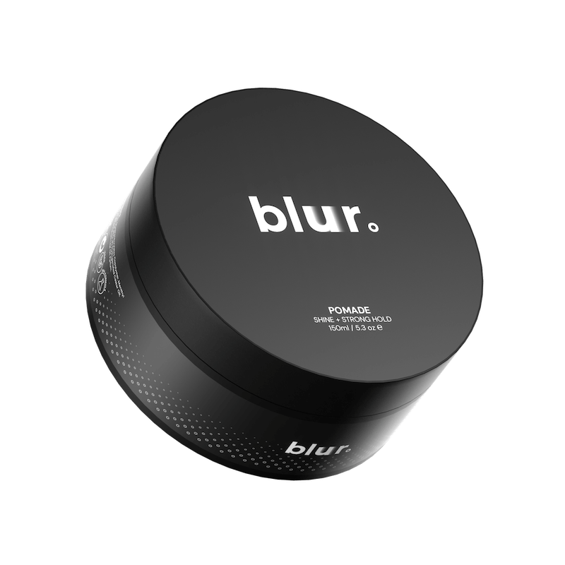 Verpakking van Blur pomade voor glans en sterke hold