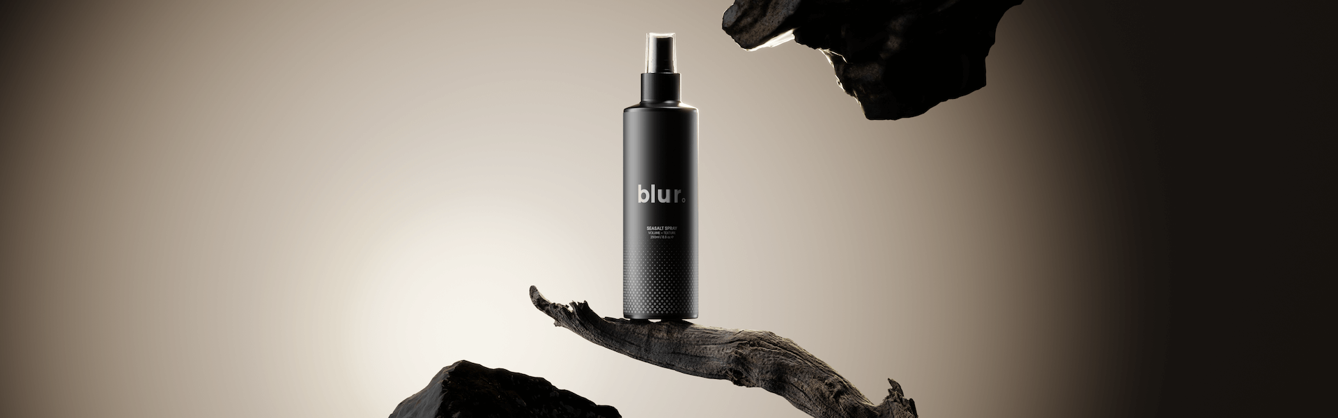 Blur sea salt spray voor natuurlijke textuur en volume in het haar